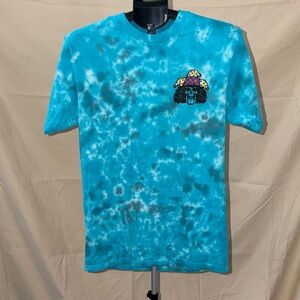Ripple Junction Blue Tie-Dye Short Sleeve Tee